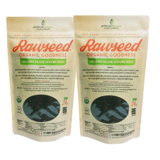 Rawseed Black Sesame Seeds (Raw Unhulled), 3 lbs  Organic Certifed 2 Pack 1 1/2 Lbs